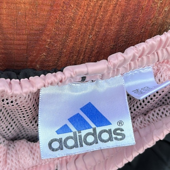 Adidas Womenswear Track Pants Black/Pink Drawstring Pocket Size M - Picture 5 of 14